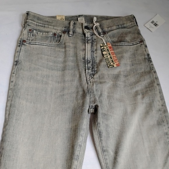RRL‎ Ralph Lauren Jeans 28 Womens Skinny Stretch Fit Slim Grey Classic New - Picture 5 of 16